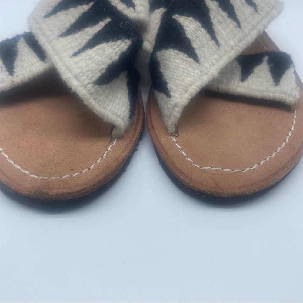 Nwt Ndavaa + Eclectic Array Zebra Sandal - image 2